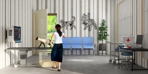 Harbor veterinarian office