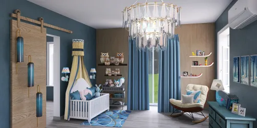 Baby boy nursery 