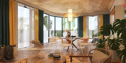 Golden Sunroom