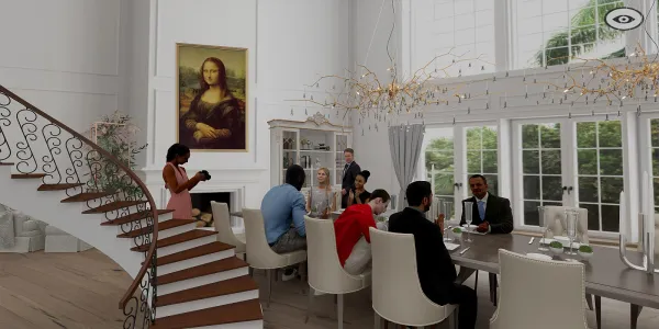 Professional interior design created with Homestyler 3D design software