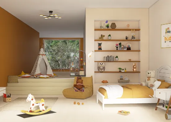 children's room 💛 Design Rendering