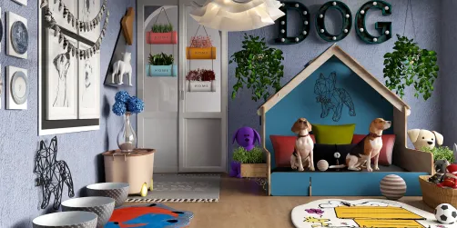 Dog room
Spoiled Doggos ❤️❤️