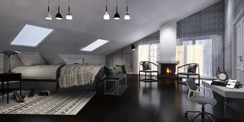 Minimalist Master Suite