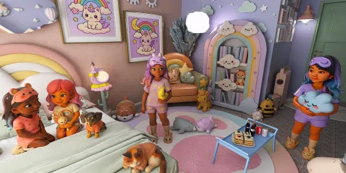 KAWAII SLEEPOVER! 💅🥰