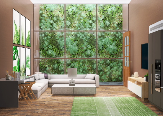 Nature Apartment  Design Rendering