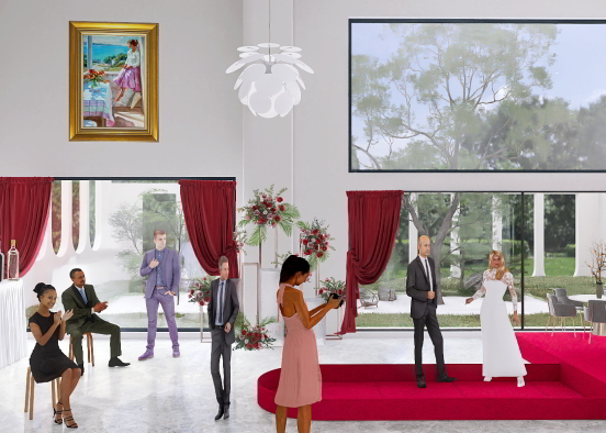 The Wedding Party Design Rendering
