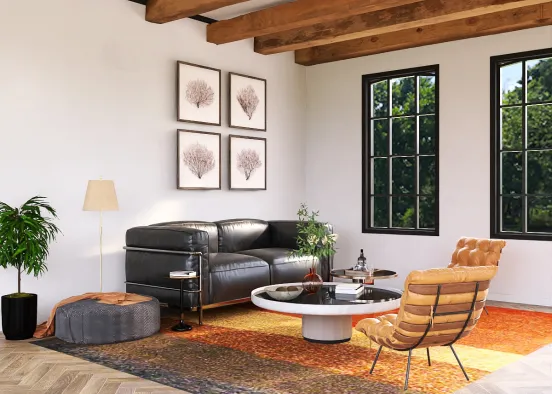living room
 Design Rendering