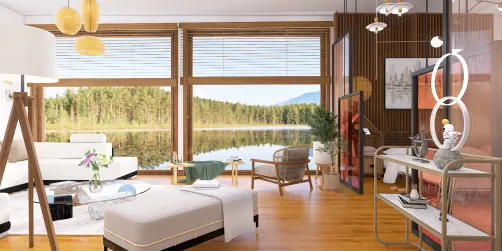 Lake view room