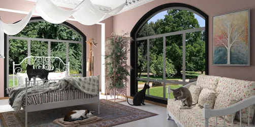 For my heavenly fur babies 