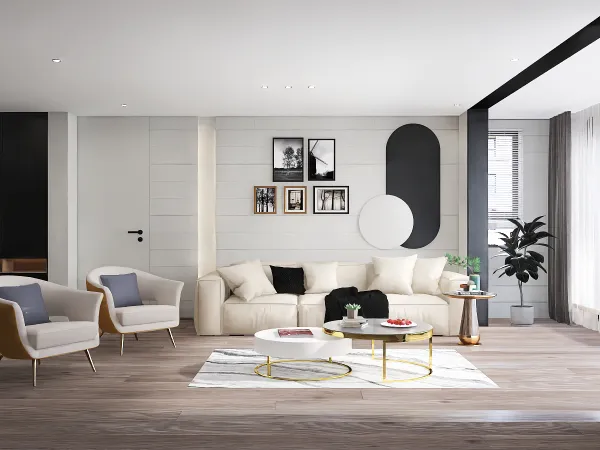 Professional interior design created with Homestyler 3D design software