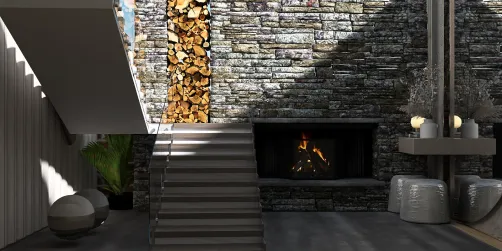 Fireplace room