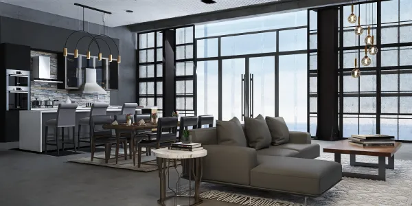 Professional interior design created with Homestyler 3D design software