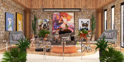 Animal Lovers window display 