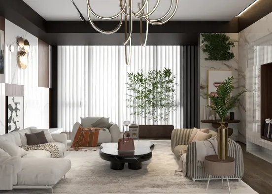 Owen’s Living room  Design Rendering