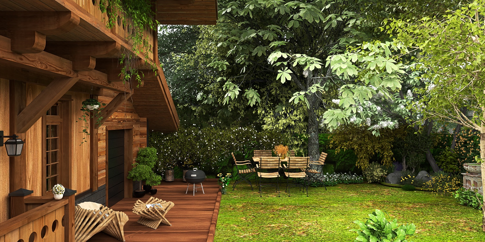 Cottage in the forest