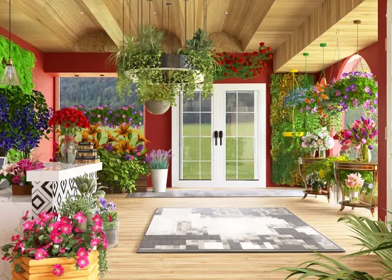 Florist /Flower shop 🌷🌺🌼 Design Rendering