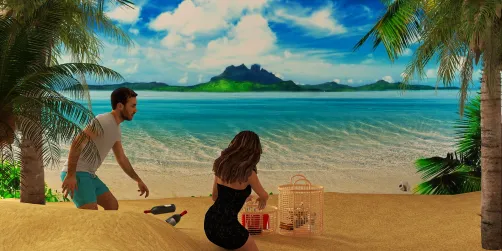 Cleaning the beaches 