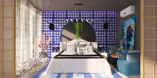 Purple Bedroom 