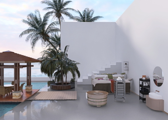 A Spa’s Day Design Rendering