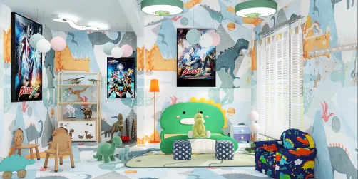 Kids play room