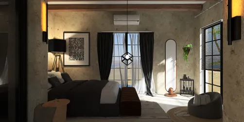 My Industrial Bedroom