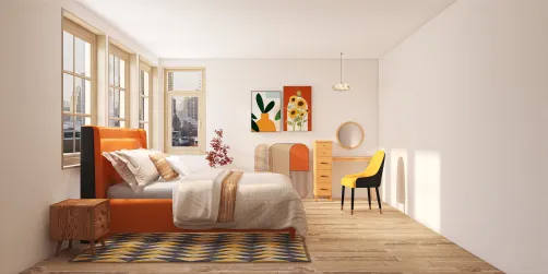 Orange room