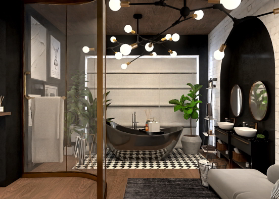 Bathroom dream Design Rendering