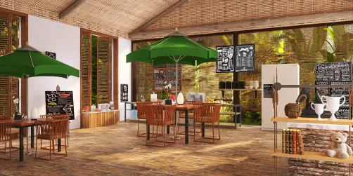  Bar café de la Jungles Tropicale 