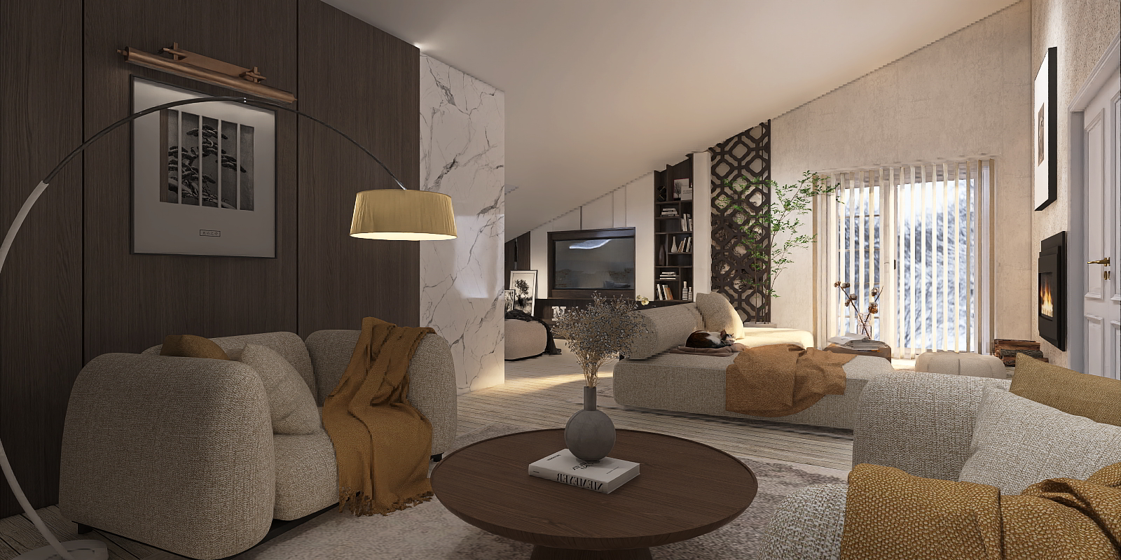 Peaceful Living Space