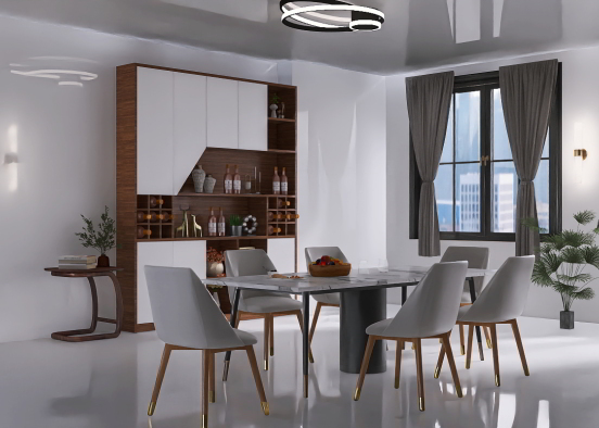 Dinning room 1 Design Rendering