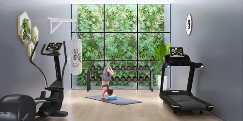 Get your workout on (gym)