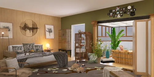 Peaceful bedroom 