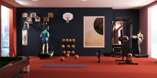 workout room
