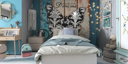 Ravenclaw Teen Bedroom 
