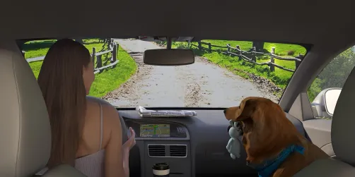 Getting coffee and the paper with mommy