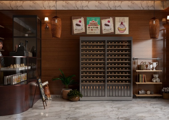 Mini bakery 🥯🧁 Design Rendering