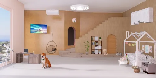 Schönes Jugendzimmer