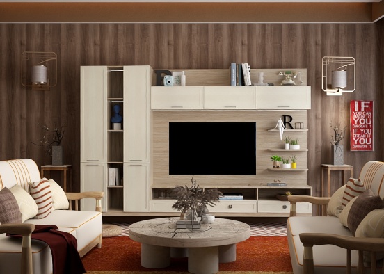 basic lounge  Design Rendering