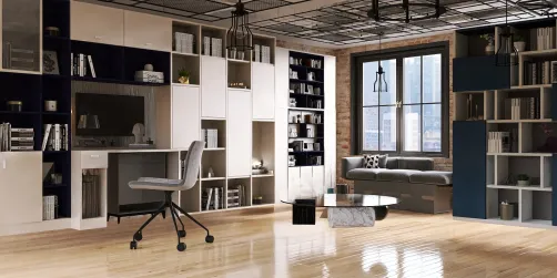 Industrial Park Office - Navy