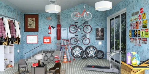 V's Garage/Storage Room Renovation