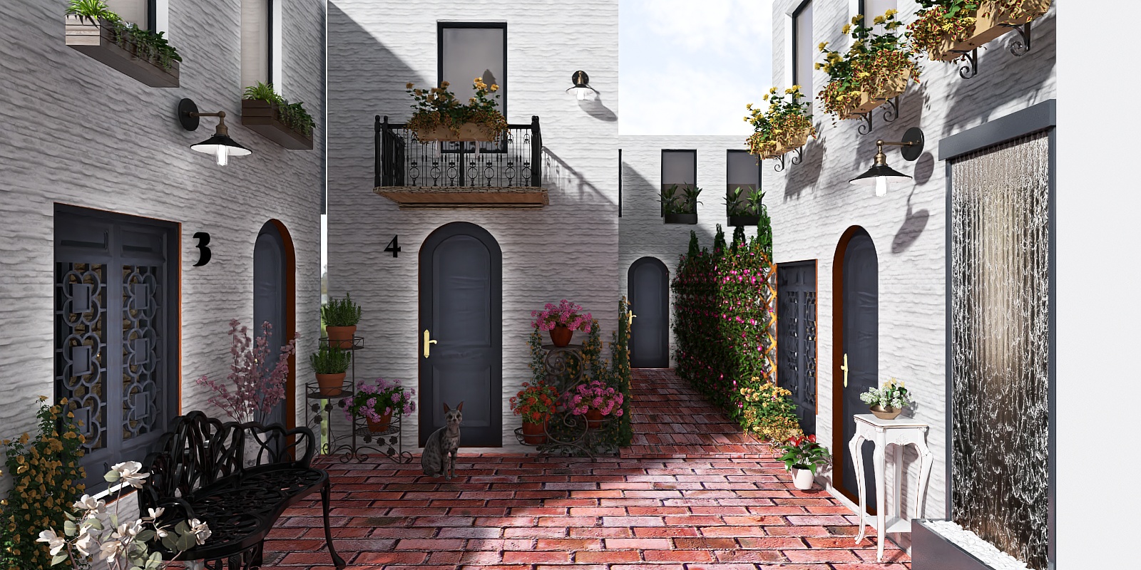 Charming Courtyard
