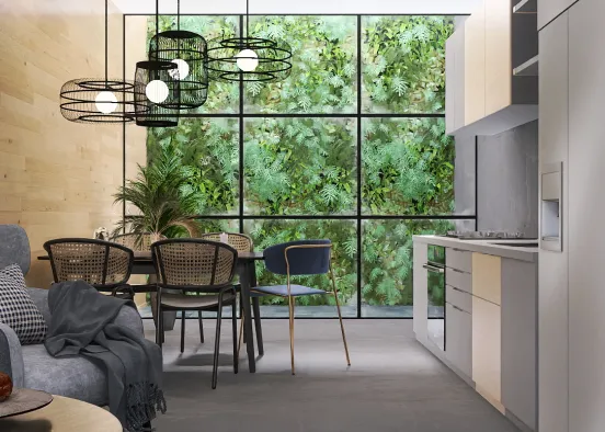 # Urban Scandinavian Living Визуализация дизайна
