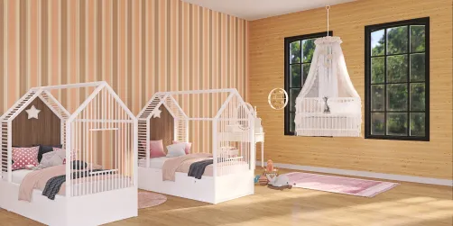 3 girls one room