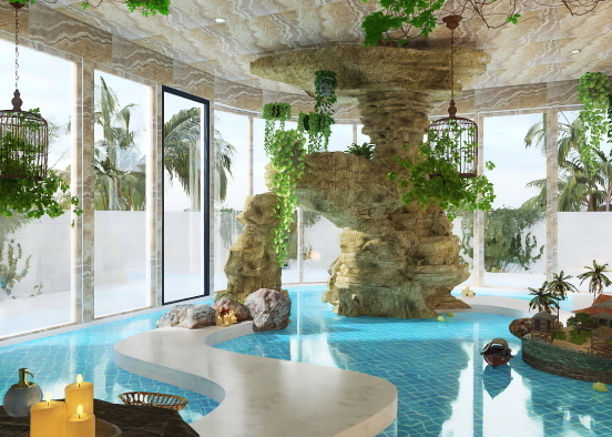 Pool paradise Design Rendering