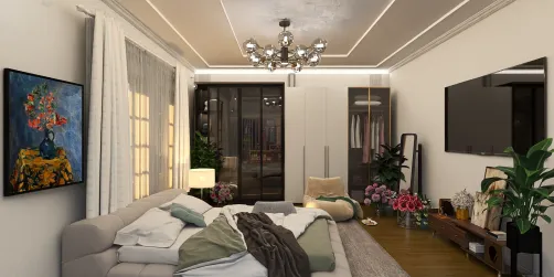 Cozy bedroom xx
