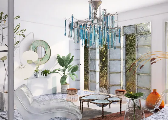 # Crystal room. Визуализация дизайна