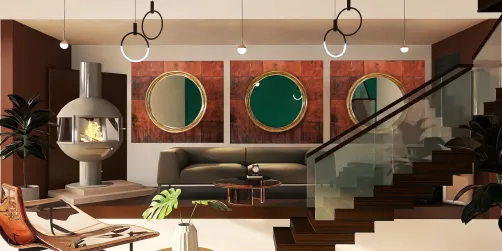 Industrial living room 