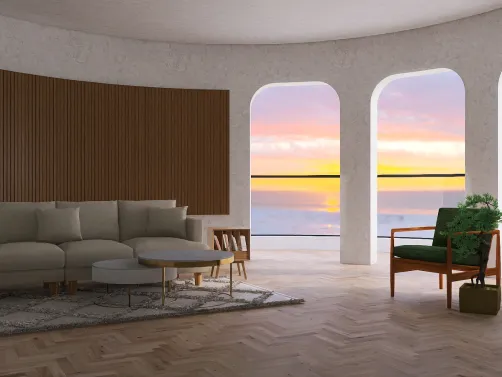 A chill room by the sea🌊