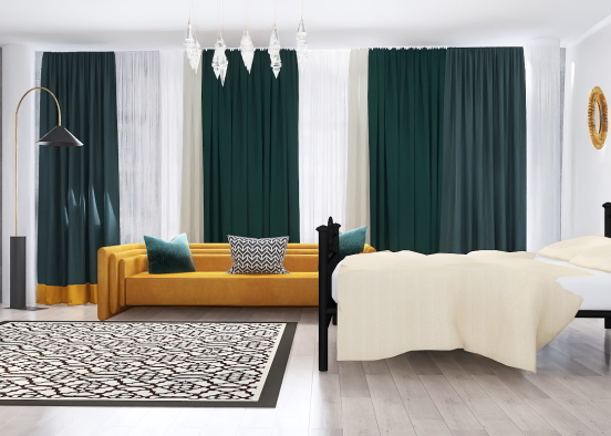 Beautiful Bedrooms : Art Deco Design Rendering
