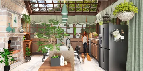 Rustic Kitchen